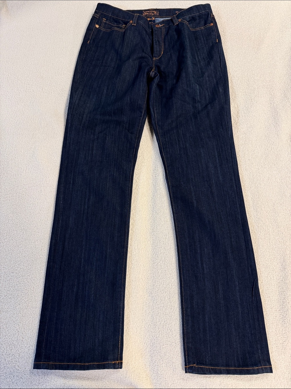 Seven7 Women’s Bootcut Jeans in Dark Blue